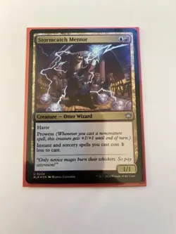 MTG ~ Stormcatch Mentor (Foil) ~ Bloomburrow ~ Near Mint ~ Uncommon - Image 1