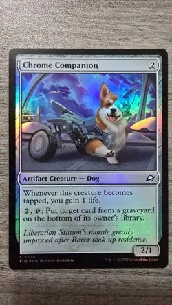 Chrome Companion (Common Foil) #236 Edge of Eternities MTG NM - Image 1