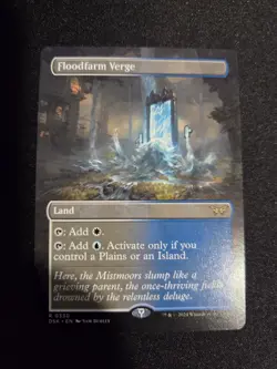 Floodfarm Verge (Borderless) Duskmourn: House of Horror Regular - Image 1