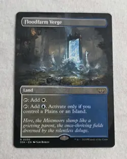 Floodfarm Verge (Borderless) Duskmourn: House of Horror Regular - Image 1
