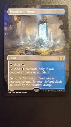 Floodfarm Verge (Borderless) Duskmourn: House of Horror Regular - Image 1