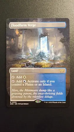 Floodfarm Verge (Borderless) Duskmourn: House of Horror Regular - Image 1