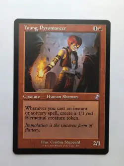 MTG Young Pyromancer (TSR) Time Spiral: Remastered Regular Special 353 - Image 1