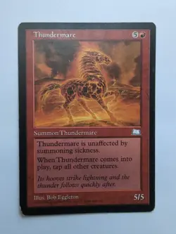 MTG Thundermare (WTH) Weatherlight Regular Rare - Image 1