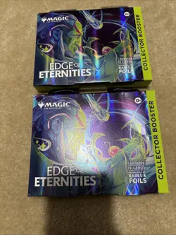 Magic The Gathering Edge Of Eternities Collector SET OF 2 Brand New Sealed - Image 1