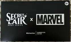 MTG Secret Lair Marvel Wolverine Rainbow Foil Edition- Brand New Sealed - Image 1