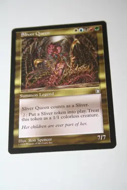 MTG Magic The Gathering Stronghold Sliver Queen NM Unplayed English! 2 of 2! - Image 1
