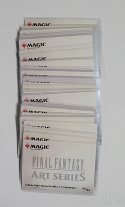 Magic the Gathering Final Fantasy Art Series Cards Complete Set 53/53 Non-Signed - Image 2