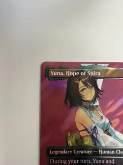 MTG - Yuna, Hope of Spira (Borderless Surge Foil) Final Fantasy #549 - Image 3