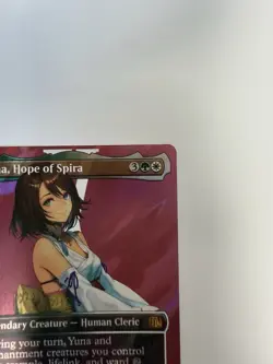 MTG - Yuna, Hope of Spira (Borderless Surge Foil) Final Fantasy #549 - Image 4