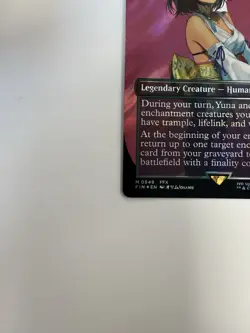 MTG - Yuna, Hope of Spira (Borderless Surge Foil) Final Fantasy #549 - Image 5