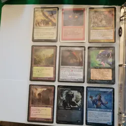 6 Pages of PAUPER Cards Collection in Binder with an extra 1000 Bulk MTG Lot - Image 2