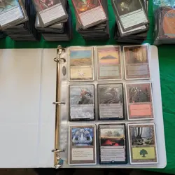 6 Pages of PAUPER Cards Collection in Binder with an extra 1000 Bulk MTG Lot - Image 4