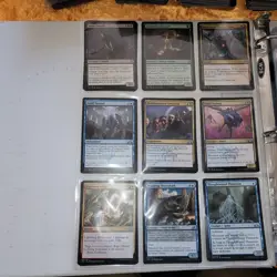 11 Pages of MODERN Cards Collection in Binder with an extra 1000 Bulk MTG Lot - Image 2