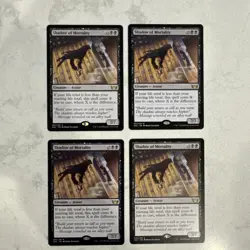 Magic the Gathering MTG Shadow Of Mortality Play Set Of 4 Cards - Image 1