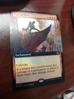 City on Fire March of the Machine Foil - Image 1