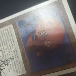 MTG Illusionary Mask 2nd Ed English Signed Magic The Gathering Card - Image 2