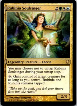 Rubinia Soulsinger - 207 - Commander 2013 - Magic MTG - LP - Image 1