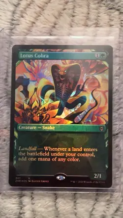 Lotus Cobra (Showcase) Zendikar Rising Foil - Image 1