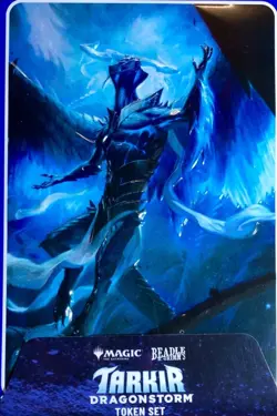 Magic the Gathering Tarkir Dragonstorm Token Set Life Counter Mtg Tokens Metal - Image 2