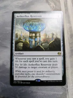 Aetherflux Reservoir LP Kaladesh #192 MTG Magic the Gathering - Image 1