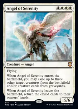 1x Angel of Serenity NM Eng MTG - Kaldheim Commander - Image 1