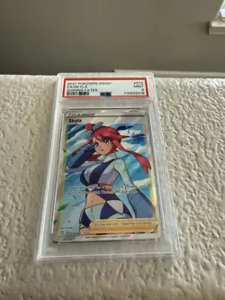 🔥2020 POKEMON JPN SWSH FA/SKYLA SHINY STAR V #195 PSA 10 (355) - Image 1