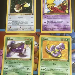 Team Rocket First Edition Group vintage Pokemon - Image 2