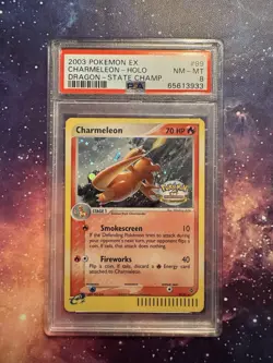 Charmeleon Holo State Championships Promo - EX Dragons - PSA 8 - Pokemon TCG - Image 1