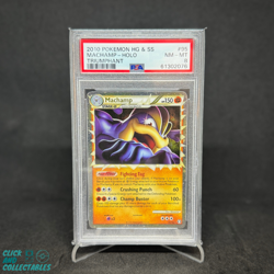 2010 POKEMON HG & SS MACHAMP PRIME - HOLO TRIUMPHANT PSA 95/102 NM - MT PSA 8 - Image 1