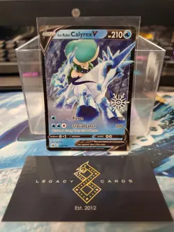 Ice Rider Calyrex V 045 - Holiday Advent Calendar Promo - Pokemon TCG (NM) - Image 1