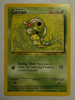 Lot Of 5 Pokemon Base set Vintage Cards NonHolo Metapod, Ghastly, Haunter LP/NM - Image 4