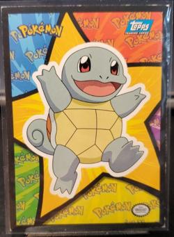 Squirtle - Sticker/Puzzle Card - LP - Topps Pokemon - Image 1
