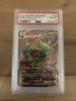 PSA 10 Rayquaza VMAX 108/172 - Pokemon Japanese Vstar Universe - Image 1