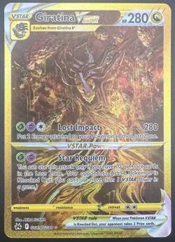 Pokemon TCG Giratina V Star GG69/GG70 Secret Crown Zenith English NM Card - Image 1