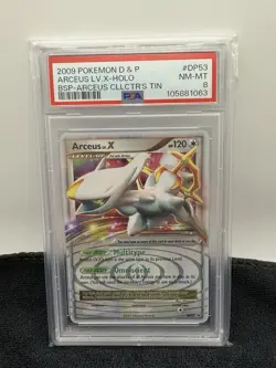 Pokemon 2009 Platinum Arceus Lv.X DP53 PSA 8 - Image 1