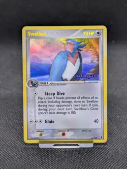 Swellow 32/113 Stamped Reverse Holo EX Delta Species Pokemon Card LP EXCELLENT - Image 1