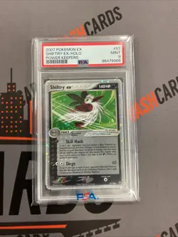 Pokemon 2007 EX Power Keepers 97/108 Holo Rare Shiftry ex PSA 9 Mint - Image 1