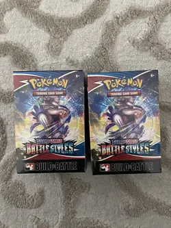 2x Lot Pokemon Sword & Shield - Battle Styles Build & Battle Box 820650808326 - Image 1