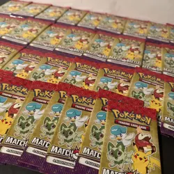 38x 2023 Pokemon Match Battle McDonalds Promo Sealed Booster Card Free Shipping! - Image 4