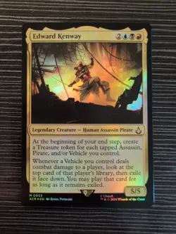 Edward Kenway Universes Beyond: Assassin's Creed Foil Mythic Card 0053 - Image 1