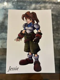 Jessie FINAL FANTASY VII Anniversary Art Museum Card 2-084 Japanese GAME JAPAN - Image 1