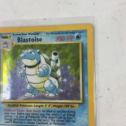 Blastoise 2/102 Pokemon Card Base Set Holo WOTC 1999 MP Rare - Image 4