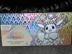 Pokemon - Prismatic Evolutions Super Premium Collection-OPENED-NO PACKS. w/1card - Image 1