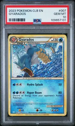 2023 POKEMON CLB TRADING CARD GAME CLASSIC #007 GYARADOS PSA 10 - Image 1