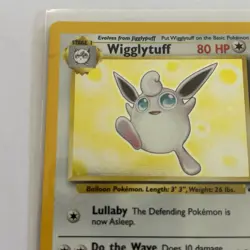 Wigglytuff 16/64 Pokemon Card Jungle Holo WOTC 1999 LP / NM Rare - Image 3
