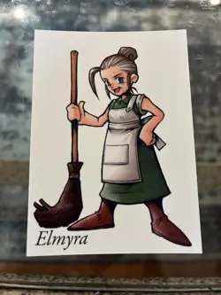 Elmyra Final Fantasy VII Art Museum Card TCG Japanese Square Enix2-085 - Image 1