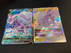 Hisuian Goodra VSTAR 136/196 V 187/196(Full Art) - Lost Origin - NM - 2 Card Set - Image 4