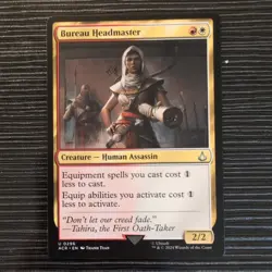 MTG Universes Beyond: Assassin's Creed Bureau Headmaster #296 Regular Card - Image 1