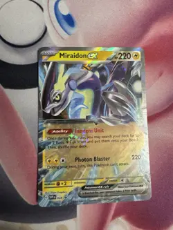 Miraidon ex 028 Sv: Scarlet & Violet Promo Card Nm - Image 1